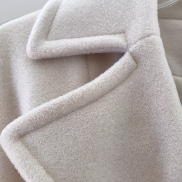 LAUREN RALPH LAUREN - NEW w TAGS wool, cashmere blend white ivory cream coat - Picture 9 of 16